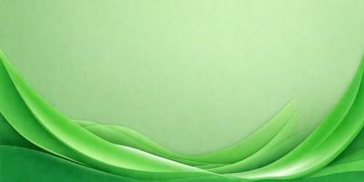 The primary subject of the image is a green background with a white space. The setting is a wall, and the visual style is a digital art or illustration. The colors are predominantly green, and the mood is calm and serene.