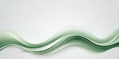 The primary subject of the image is a green wave or a green wave-like pattern. The setting is a white background, which provides a clean and minimalist appearance. The visual style is a combination of digital art and illustration, creating a unique and eye-catching design. The colors and mood of the image are predominantly green, giving it a fresh and lively feel.