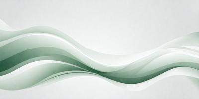 The primary subject of the image is a white, flowing wave. The setting is a white background, which creates a clean and minimalist appearance. The visual style is a digital art or illustration, as the wave is depicted in a smooth and detailed manner. The colors and mood of the image are predominantly white, giving it a calm and serene atmosphere.