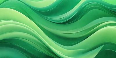 The primary subject of the image is a large, colorful, and intricate green and white pattern. The setting is a green background, which complements the vibrant colors of the pattern. The visual style is a combination of digital art and illustration, creating a unique and eye-catching design. The dominant colors are green and white, giving the pattern a lively and fresh appearance.