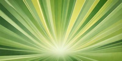 The primary subject of the image is a bright green light, which appears to be a sunburst or a light source. The setting is a green background, which complements the green light. The visual style is a digital art or illustration, as the light source is depicted in a stylized manner. The colors and mood of the image are predominantly green, creating a lively and vibrant atmosphere.