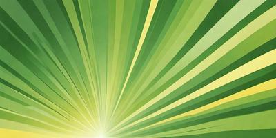 The primary subject of the image is a green and yellow striped pattern. The setting is a green background, and the visual style appears to be a digital art or illustration. The dominant colors are green and yellow, creating a lively and vibrant atmosphere.
