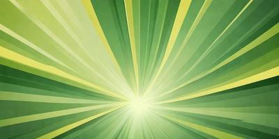 The primary subject of the image is a bright light source, possibly a sun or a light bulb, shining through a green background. The setting appears to be a brightly lit room or an outdoor scene with a green hue. The visual style of the image is a combination of a photo and a digital art, illustration, or drawing. The colors and mood of the image are predominantly green, with a bright and lively atmosphere.