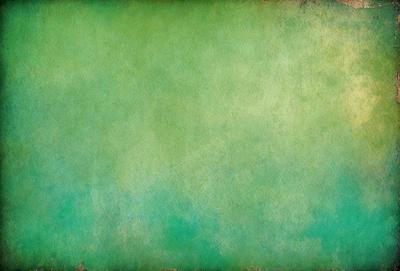 The primary subject of the image is a large, green, textured wall. The setting is a room with a green background, and the visual style appears to be a combination of a photo and a digital art or illustration. The dominant colors are green, and the overall atmosphere is calm and serene.