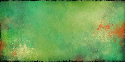 The primary subject of the image is a green background, which appears to be a painting or a drawing. The setting is a large, open space with a vibrant green color. The visual style is artistic, with a focus on the green hue. The colors and mood of the image are lively and energetic, creating a sense of freshness and vitality.