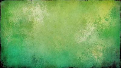 The primary subject of the image is a green background with a mottled texture. The setting is a large, open space with a green color scheme. The visual style is a combination of a photo and a digital art, illustration, or drawing. The colors and mood of the image are predominantly green, creating a calm and serene atmosphere.