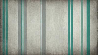 The primary subject of the image is a wall with a striped pattern. The setting is a room with a white and blue striped wallpaper. The visual style is a photo of the wallpaper. The dominant colors are white and blue, creating a clean and fresh atmosphere.