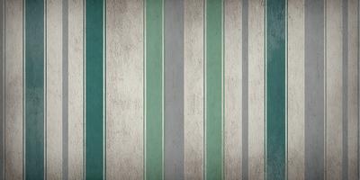 The primary subject of the image is a wooden wall with a green and white striped pattern. The setting is a room with a wooden floor, and the visual style is a photo. The dominant colors are green and white, creating a calm and soothing atmosphere.