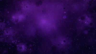 The primary subject of the image is a purple background with a few white dots scattered throughout. The setting appears to be a space or an abstract environment. The visual style is a combination of a photo and digital art, creating a unique and intriguing atmosphere. The dominant colors are purple and white, with the purple background providing a sense of depth and the white dots adding a touch of contrast and interest.