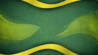 The primary subject of the image is a green and yellow design, which appears to be a pattern or a piece of art. The setting is a green background, and the visual style is a combination of digital art and illustration. The colors and mood of the image are vibrant and lively, with the green and yellow colors creating a sense of freshness and energy.