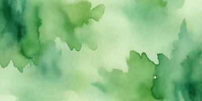 The primary subject of the image is a green leafy plant. The setting is a cloudy sky, and the visual style is a painting or drawing. The colors and mood are predominantly green, creating a serene and natural atmosphere.