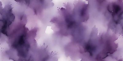 The primary subject of the image is a purple and white painting or drawing. The setting is a cloudy sky, and the visual style appears to be a combination of digital art and illustration. The dominant colors in the image are purple and white, creating a moody and artistic atmosphere.