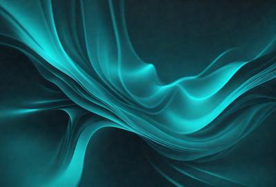 The primary subject of the image is a blue, swirling, and flowing pattern. The setting is a dark blue background, which contrasts with the vibrant blue swirls. The visual style is a digital art or illustration, creating a dynamic and captivating scene. The colors and mood of the image are predominantly blue, giving it a calming and serene atmosphere.