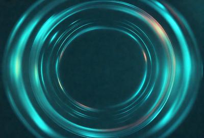 The primary subject of the image is a blue circle, which appears to be a glass or a blue circle with a hole in the middle. The setting is a dark blue background, which contrasts with the blue circle. The visual style is a close-up of the blue circle, showcasing its unique design. The colors and mood of the image are predominantly blue, creating a calm and serene atmosphere.