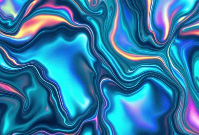 The primary subject of the image is a blue and purple patterned background. The setting is a colorful, swirling design that creates a visually appealing and vibrant atmosphere. The visual style of the image is a combination of digital art and illustration, with a focus on the intricate patterns and colors. The dominant colors in the image are blue and purple, creating a sense of calmness and tranquility.