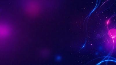 The primary subject of the image is a purple background with a blue and white star pattern. The setting is a dark, starry sky, and the visual style is a digital art or illustration. The colors and mood of the image are predominantly purple and blue, creating a serene and peaceful atmosphere.