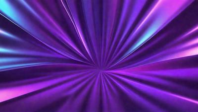 The primary subject of the image is a purple tunnel or tube, which appears to be a part of a larger structure. The setting is a dark, enclosed space, and the visual style is a close-up of the purple tunnel. The dominant colors in the image are purple and blue, creating a moody and atmospheric scene.