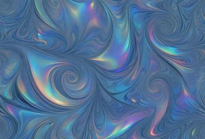 The primary subject of the image is a blue and purple swirling pattern, which appears to be a digital art or illustration. The setting is a blue and purple background, creating a visually striking and vibrant atmosphere. The visual style is a combination of digital art and illustration, with the swirling pattern being the main focus of the image. The colors and mood convey a sense of movement, energy, and creativity.