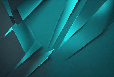 The primary subject of the image is a blue wall with a pattern of blue and white stripes. The setting is a room with a blue background, and the visual style appears to be a digital art or illustration. The dominant colors in the image are blue and white, creating a calm and soothing atmosphere.