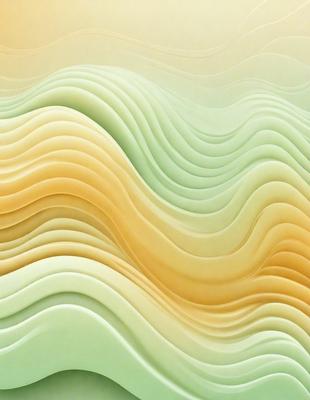 The primary subject of the image is a large, colorful, and textured wall. The setting is a room with a green and yellow color scheme. The visual style is a combination of digital art and illustration, creating a unique and vibrant design. The dominant colors are green and yellow, giving the wall a lively and energetic atmosphere.