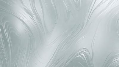 The primary subject of the image is a large, curved, and wavy piece of glass. The glass appears to be a part of a building's facade, and it is reflecting the sky above. The setting is an urban environment, with the glass surface serving as a backdrop for the sky. The visual style of the image is a combination of photo and digital art, as the glass appears to be a photograph with a digital artistic touch. The colors and mood of the image are predominantly gray and white,