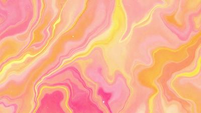 The primary subject of the image is a pink and yellow swirling pattern, which appears to be a painting or a digital artwork. The setting is a pink and yellow background, creating a vibrant and lively atmosphere. The visual style is a mix of digital art and painting, with the swirling pattern resembling a watercolor painting. The colors and mood of the image are predominantly pink and yellow, evoking a sense of warmth and energy.