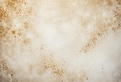 The primary subject of the image is a wall with a brown, textured surface. The setting is a room with a cloudy sky visible in the background. The visual style is a combination of a photo and digital art, creating a unique and interesting appearance. The dominant colors are brown and white, giving the wall a warm and earthy tone. The overall atmosphere of the image is somewhat moody and dramatic, with the cloudy sky adding to the ambiance.