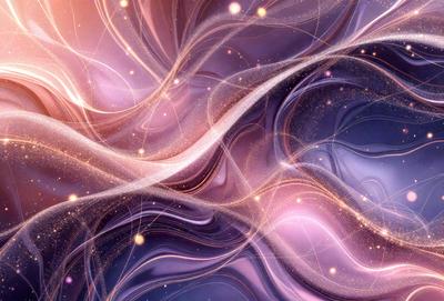 The primary subject of the image is a purple and blue swirling pattern, which appears to be a digital art or illustration. The setting is a purple and blue background, creating a visually striking and vibrant atmosphere. The visual style is a combination of digital art and illustration, with the swirling pattern being the main focus of the image. The colors and mood convey a sense of energy and movement, with the purple and blue hues adding a sense of calmness and tranquility to the scene