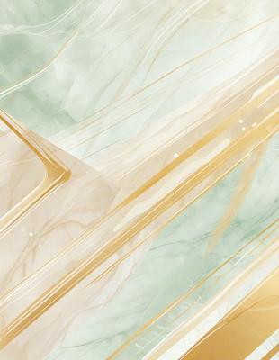 The primary subject of the image is a large, abstract, and colorful painting. The painting features a combination of gold, blue, and green colors, creating a visually striking and vibrant scene. The setting or background of the image is a wall, which serves as the canvas for the painting. The visual style of the image is a mix of digital art and illustration, giving it a unique and artistic appearance. The overall atmosphere of the painting is lively and engaging, capturing the viewer's attention and imagination