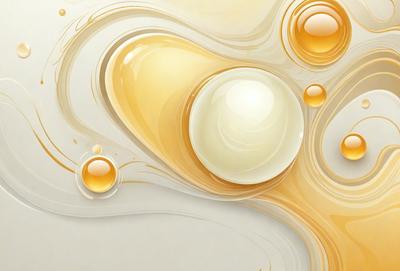 The primary subject of the image is a yellow and white swirl pattern, which is the main focus of the image. The setting is a white background, and the visual style is a digital art or illustration. The dominant colors are yellow and white, creating a warm and vibrant atmosphere.