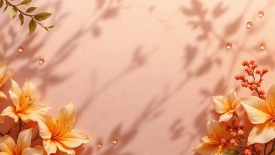 The primary subject of the image is a flower, which is the main object, scene, or focus of the image. The setting/background features a wall with a pink surface, and the visual style is a photo. The dominant colors in the image are pink and yellow, creating a warm and inviting atmosphere.