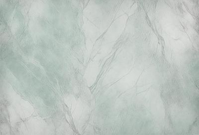 The primary subject of the image is a marble-like wallpaper with a white and grey color scheme. The setting is a wall, and the visual style is a patterned texture. The colors and mood of the image are predominantly white and grey, creating a clean and sophisticated atmosphere.