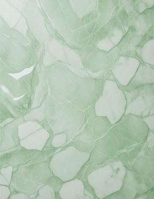 The image features a marble wall with a green tint. The wall is covered in a pattern of white and green circles, creating a visually appealing and textured surface. The overall atmosphere of the image is elegant and sophisticated, with the marble wall serving as a striking backdrop for the circles.