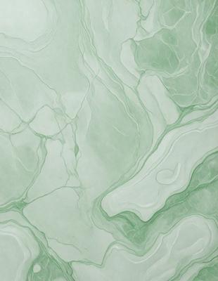 The primary subject of the image is a close-up of a green marble tile. The setting is a bathroom, as the marble tile is a common choice for bathroom walls and floors. The visual style is a photo, capturing the intricate details of the marble tile. The dominant colors are green and white, creating a clean and elegant atmosphere.