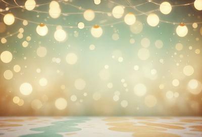 The primary subject of the image is a pattern of lights, which are shining brightly and creating a visually appealing scene. The setting is a white background, which provides a clean and minimalistic look. The visual style of the image is a combination of digital art and illustration, as the lights are depicted in a way that resembles a painting or drawing. The colors and mood of the image are predominantly warm and inviting, with the bright lights creating a sense of warmth and energy.