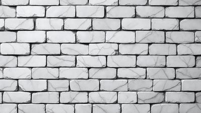 The primary subject of the image is a white brick wall. The setting is a white brick wall, and the visual style is a photo. The colors and mood of the image are predominantly white, giving it a clean and minimalist appearance.