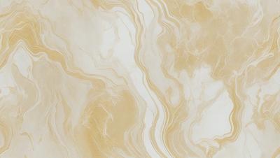 The primary subject of the image is a marble-like surface with a pattern of swirls and waves. The setting is a room with a yellowish-brown color scheme. The visual style is a close-up of the marble-like surface, which gives it a textured and natural appearance. The colors and mood of the image are warm and inviting, creating a sense of luxury and elegance.
