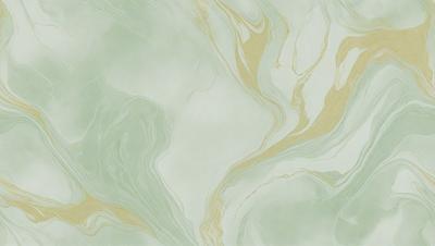 The primary subject of the image is a close-up of a marble-like surface with a swirling pattern. The setting is a green background, which adds to the overall visual style. The image is a digital art piece, showcasing the intricate details of the marble-like surface. The dominant colors are green and yellow, creating a warm and natural atmosphere.