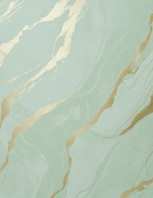 The primary subject of the image is a wall with a blue and gold marbled design. The setting is a room with a blue and gold marbled wall, which serves as the background. The visual style is a combination of a photo and digital art, creating a unique and eye-catching design. The dominant colors are blue and gold, giving the wall a luxurious and elegant appearance.