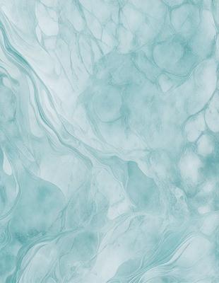 The primary subject of the image is a blue and white marbled wall. The setting is a bathroom, as indicated by the presence of a sink. The visual style is a photo, capturing the intricate patterns and textures of the marbled wall. The dominant colors are blue and white, creating a calming and serene atmosphere.