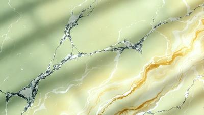 The primary subject of the image is a marble-like surface with a yellow and white color scheme. The setting is a room with a yellow and white color scheme. The visual style is a photo of a marble-like surface. The colors and mood of the image are warm and inviting.