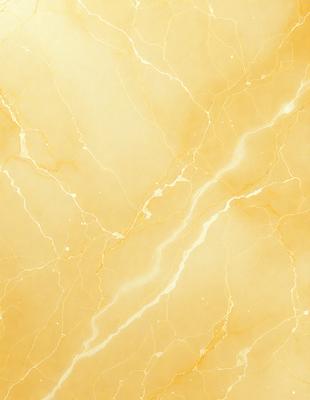 The primary subject of the image is a yellow marble wall with a pattern of white streaks. The setting is a room with a yellow marble floor. The visual style is a close-up of the marble wall, showcasing its unique texture and design. The colors and mood of the image are warm and inviting, with the yellow marble providing a sense of luxury and elegance.
