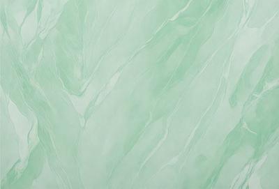 The primary subject of the image is a green marble wall with a patterned texture. The setting is a room with a green marble wall as the main focus. The visual style is a close-up of the marble wall, showcasing its intricate pattern. The colors and mood of the image are predominantly green, giving it a calm and serene atmosphere.