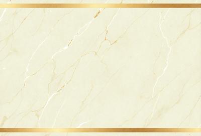 The primary subject of the image is a marble wall with a gold border. The setting is a room with a white marble floor. The visual style is a photo of the marble wall, showcasing its texture and beauty. The colors and mood of the image are predominantly white and gold, creating a sense of elegance and sophistication.