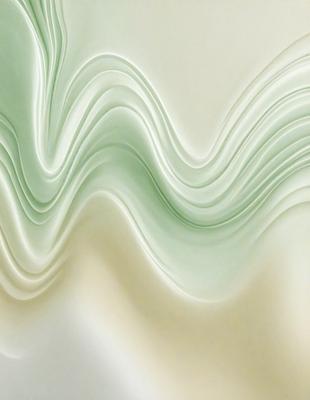 The primary subject of the image is a green and white patterned wallpaper. The setting is a room with a white background. The visual style is a patterned wallpaper, which gives the room a unique and artistic appearance. The dominant colors are green and white, creating a calming and refreshing atmosphere in the room.