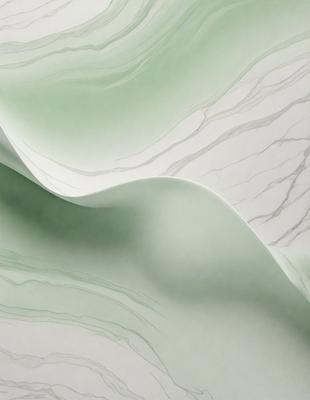 The primary subject of the image is a large, curved, and flowing piece of artwork, possibly a painting or a digital artwork. The setting is a white background, which provides a clean and minimalist appearance. The visual style is a combination of digital art and illustration, creating a unique and captivating piece. The colors and mood of the artwork are predominantly white, giving it a clean and serene atmosphere.