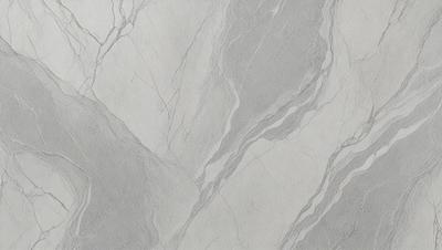 The image features a marble-like surface with a pattern of swirls and curves. The primary subject is the marble-like material, which is the main focus of the image. The setting is a wall or a countertop, and the visual style is a close-up of the marble-like material. The colors and mood of the image are predominantly neutral, with the marble-like material being the main color.
