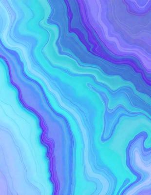 The primary subject of the image is a purple and blue swirling pattern, which appears to be a digital art or illustration. The setting is a blue and purple background, creating a visually striking and vibrant scene. The visual style is a combination of digital art and illustration, with the swirling pattern being the main focus of the image. The colors and mood of the image are predominantly purple and blue, giving it a calming and soothing atmosphere.