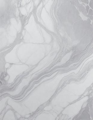 The image features a marble countertop with a white and gray color scheme. The countertop has a patterned design, giving it a unique and elegant appearance. The setting is a kitchen or bathroom, as the countertop is a common feature in these spaces. The visual style of the image is a close-up, allowing the viewer to appreciate the intricate details of the marble countertop. The colors and mood of the image are predominantly neutral, with a touch of sophistication and luxury.