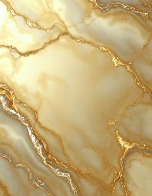 The primary subject of the image is a marble wall with a gold-colored pattern. The setting is a room with a white marble surface. The visual style is a close-up of the marble wall, showcasing its intricate design. The colors and mood of the image are predominantly white and gold, giving it a luxurious and elegant appearance.